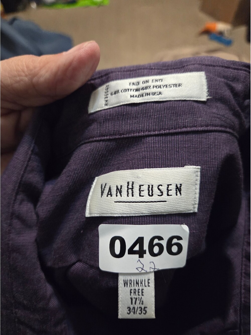Mans dress shirt